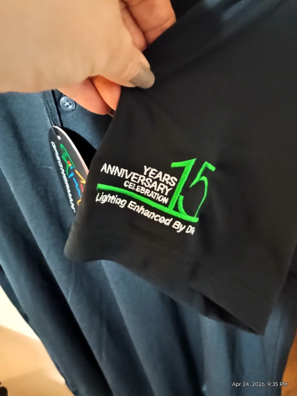 Greg Norman Men's Black Polo Shirt - Picture 4 of 5